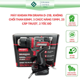 Thân Máy Khoan Pin DRM-TD21A & TD21B 21V Không Chổi Than 65Nm