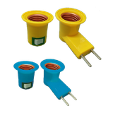 Đui đèn liền phích cắm 4A 250V