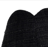 Amy Top - Áo Tweed Tay Bí