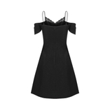 đầm phối ren ngực