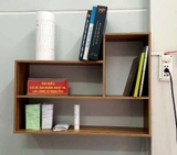 Kệ sách treo chữ L - chống thấm cao cấp 80 x 60 x 20 cm