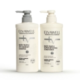 Bộ gội xả giảm gàu giảm rụng tóc và phục hồi hư tổn ELVAWELL