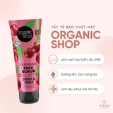 Tẩy Tế Bào Chết Da Mặt Organic Shop Gừng & Cherry 75ml Face Scrub Ginger & Cherry
