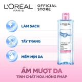 Nước Tẩy Trang Dành Cho Da Dầu Mụn L'ORÉAL Paris Revitalift Crystal Purifying Micellar Water For Oily Skin 400ml