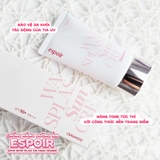 Kem Chống Nắng Nâng Tone Hỗ Trợ Dưỡng Ẩm Espoir Water Splash Sun Cream SPF 50+ PA++++ 60ml (Tặng kèm típ mini 20ml)