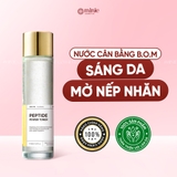 Nước cân bằng làm sáng, mờ nếp nhăn B.O.M Peptide Power Toner 150ml