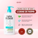 Gel vệ sinh phụ nữ dịu nhẹ Corine De Farme Fresh Intimate Wash 250ml
