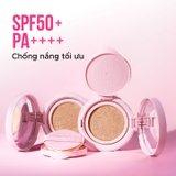 Cushion chống nắng mỏng nhẹ COLORKEY Long Lasting Flawless Brightening Cushion Cream SPF50+ PA++++