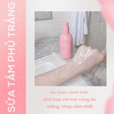 Sữa Tắm Nâng Tone Dưỡng Ẩm Dưỡng Trắng Da Lamic In Shower Tone Up Body Cream 250ml