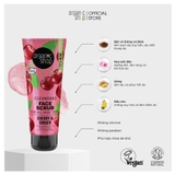 Tẩy Tế Bào Chết Da Mặt Organic Shop Gừng & Cherry 75ml Face Scrub Ginger & Cherry