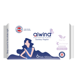 Băng vệ sinh hằng ngày siêu mềm mại hương trà Aiwina 160mm 8 miếng