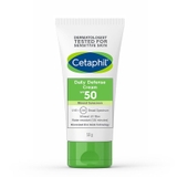 Kem chống nắng dưỡng ẩm nâng tone 2in1 cho da dầu nhạy cảm Cetaphil Daily Defense SPF50/PA++++ 50g