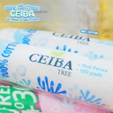 Bông tẩy trang 100% Cotton Ceiba Tree 234 miếng