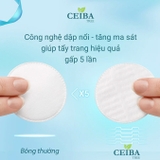 Bông tẩy trang 100% Cotton Ceiba Tree 234 miếng