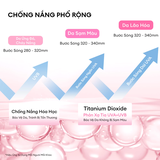 Cushion chống nắng mỏng nhẹ COLORKEY Long Lasting Flawless Brightening Cushion Cream SPF50+ PA++++