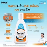 Dầu gội giảm gàu, sạch nấm Selsun 1% Selenium Sulfide Anti-Dandruff Shampoo 100ml
