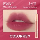 Son kem lì, mịn môi COLORKEY Soft Matte Water Tint 1.8g