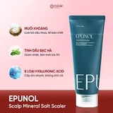 Tẩy tế bào chết da đầu muối khoáng làm sạch bã nhờn và gàu Epunol Mineral Salt Scaler 150g