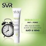 Kem dưỡng kiềm dầu, giảm mụn SVR SEBIACLEAR MAT+PORES 40ml