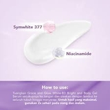 Sữa dưỡng thể trắng da dạng Gel White B3 Bright Grace and Glow 150ml