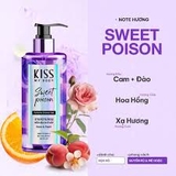 Sữa tắm hương nước hoa KISS MY BODY Perfume Shower Gel 380ml