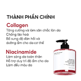 Sữa tắm trắng da dưỡng ẩm tẩy da chết GRACE AND GLOW Body Wash 400ml