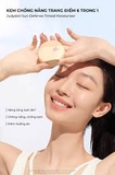 Kem chống nắng nâng tone và dưỡng ẩm Judydoll Sun Defense Tinted Moisturizer SPF50+ PA++++ 40g
