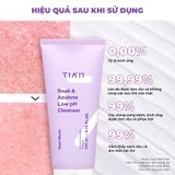 Sữa rửa mặt làm sạch dịu nhẹ cho mọi loại da TIA'M Snail & Azulene Low PH Cleanser