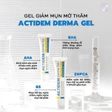 Gel giảm mụn, dưỡng ẩm da ACTIDEM Derma Gel 18gr / 40gr