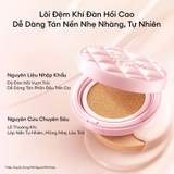 Cushion chống nắng mỏng nhẹ COLORKEY Long Lasting Flawless Brightening Cushion Cream SPF50+ PA++++