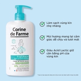 Gel vệ sinh phụ nữ dịu nhẹ Corine De Farme Fresh Intimate Wash 250ml