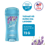 Gel ngăn tiết mồ hôi và khử mùi suốt 48 giờ Secret 73g