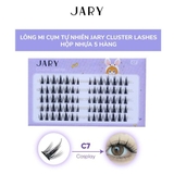 Lông mi cụm tự nhiên hộp 5 hàng Jary Cluster Lashes