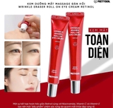 Kem Mắt PRETTY SKIN WRINKLE ERASER ROLL ON EYE CREAM RETINOL 30ml