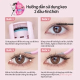 Keo dán và gỡ mi giả hai đầu 2in1 Mlen Diary Lash Bond & Remover 4gx2