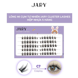 Lông mi cụm tự nhiên hộp 5 hàng Jary Cluster Lashes