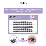 Lông mi cụm tự nhiên hộp 5 hàng Jary Cluster Lashes