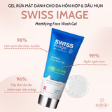 Gel Rửa Mặt Cho Da Hỗn Hợp & Da Dầu Mụn SWISS IMAGE - 200ml