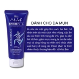 Sữa Rửa Mặt Ngừa Mụn, Sáng Da Hatomugi Acne Care & Facial Washing 130g