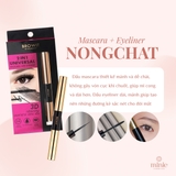 Mascara 2 Đầu Browit by Nongchat 2 in 1 Universal Mascara And Eyeliner