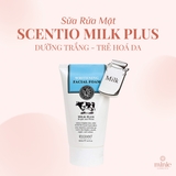 Sữa rửa mặt dưỡng trắng da Beauty Buffet Scentio Milk Plus 100ml