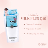 Muối tẩy tế bào chết body dưỡng trắng và trẻ hóa da Scentio Milk Plus Brightening Salt Scrub 300g