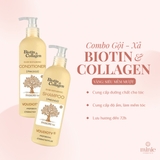 Bộ Gội Xả BIOTIN & COLLAGEN Phiên Bản 500ml