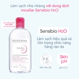 Nước Tẩy Trang Bioderma Dành Cho Da Nhạy Cảm Công Nghệ Micellar Sensibio H2O