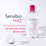 Nước Tẩy Trang Bioderma Dành Cho Da Nhạy Cảm Công Nghệ Micellar Sensibio H2O