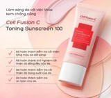 Kem Chống Nắng nâng tông nhẹ nhàng, chống nắng vượt trội Cell Fusion C Toning Suncream SPF50+ PA+++