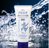 Sữa Rửa Mặt Tẩy Trang Hatomugi Dưỡng Sáng Da Reihaku Hatomugi W Cleansing Foam 130g