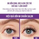 Mascara Uốn Mi, Làm Dài Và Dày Mi Tức Thì Maybelline The Falsies Lash Lift Waterproof - Very Black 8.6ml