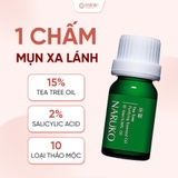 Tinh Dầu Naruko Tràm Trà Làm Giảm Mụn Viêm Sưng 10ml Tea Tree Purifying Essential Oil