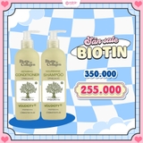 Bộ Gội Xả BIOTIN & COLLAGEN Phiên Bản 500ml